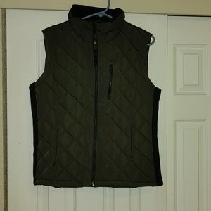 Brown and black vest size: Medium